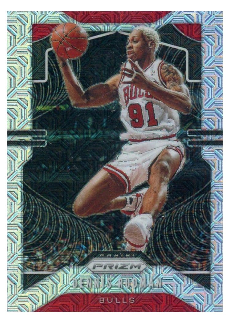 2019-20 Panini Prizm Base Set Dennis Rodman #3 card