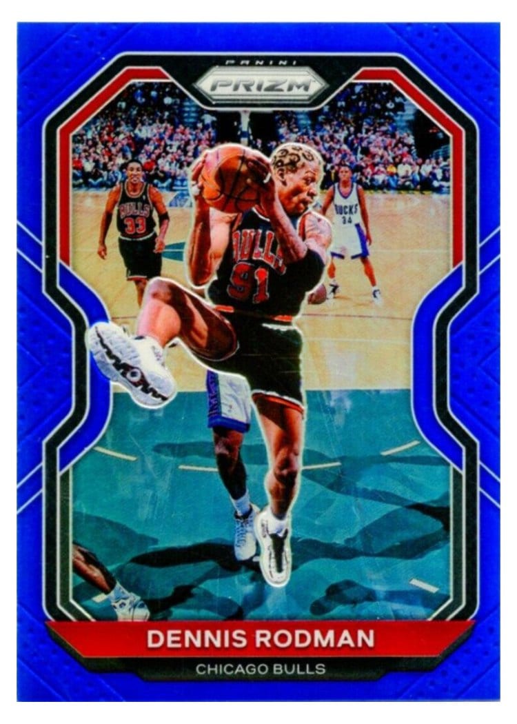 2020-21 Panini Prizm Base Set Dennis Rodman #166 card