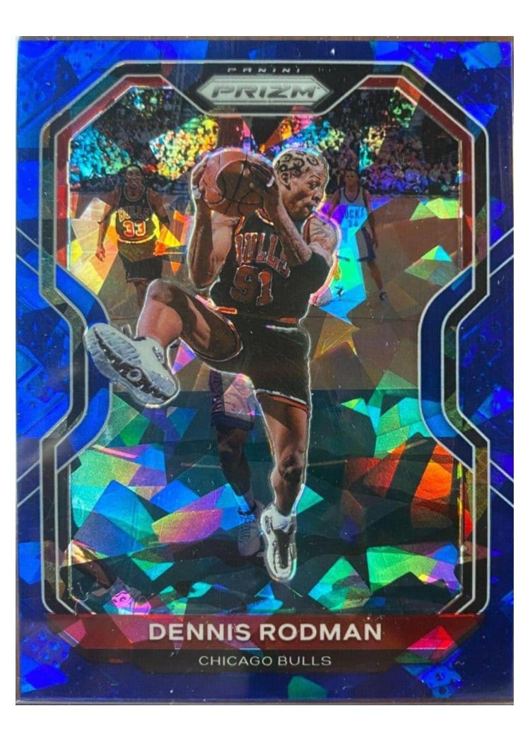 2020-21 Panini Prizm Base Set Dennis Rodman #166 card