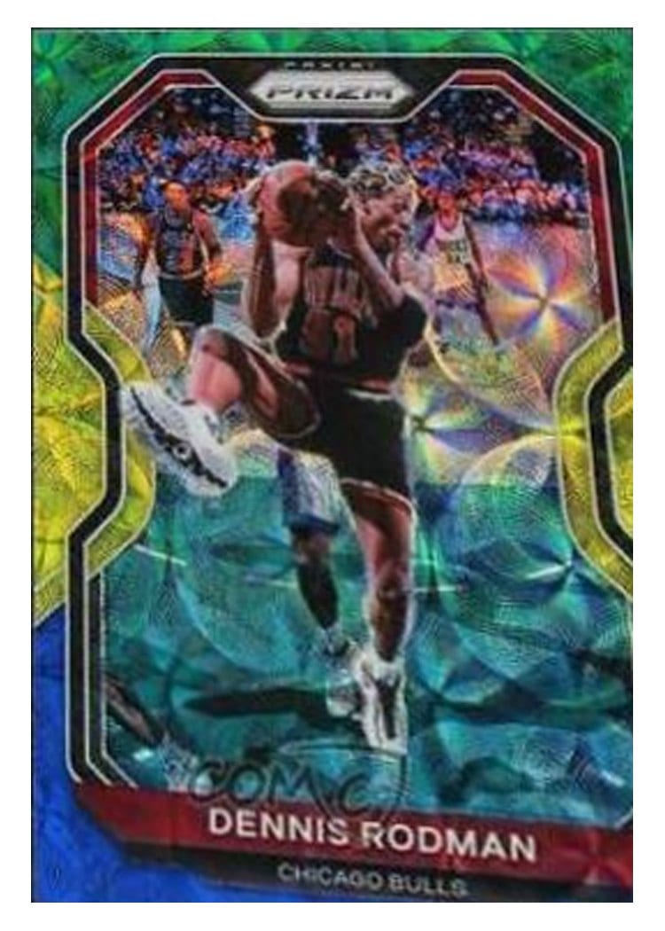 2020-21 Panini Prizm Base Set Dennis Rodman #166 card