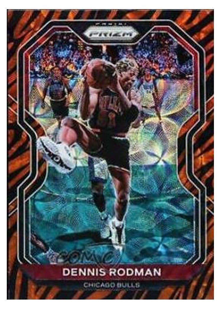 2020-21 Panini Prizm Base Set Dennis Rodman #166 card
