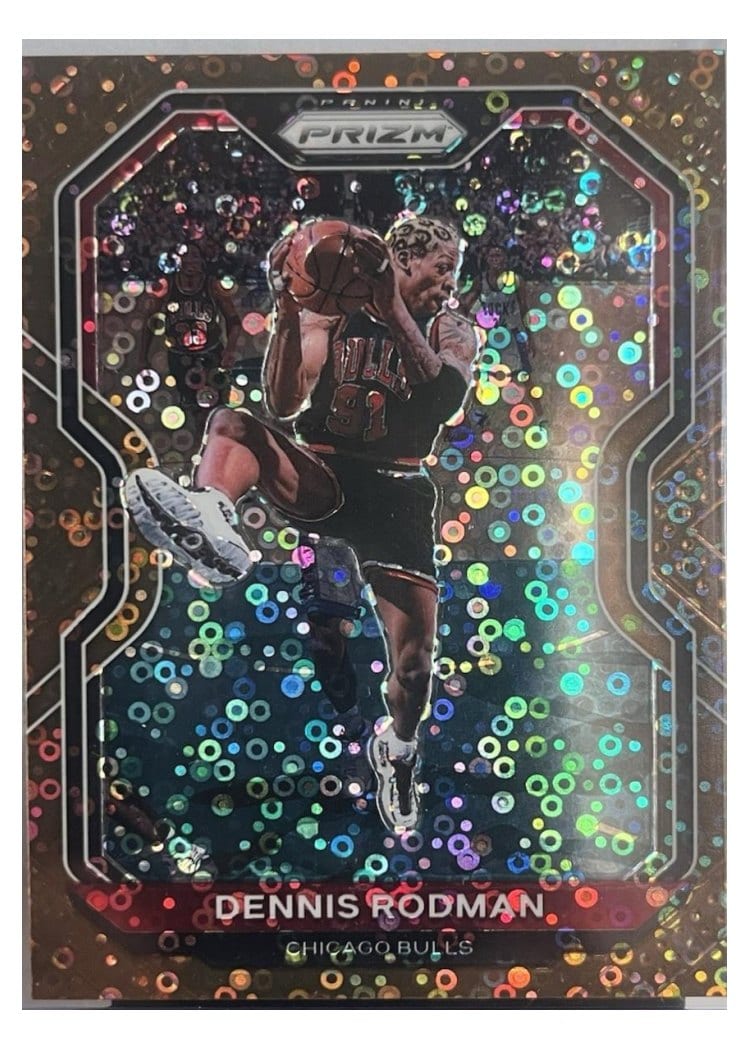 2020-21 Panini Prizm Base Set Dennis Rodman #166 card