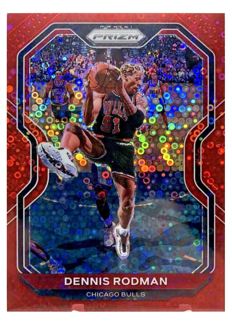 2020-21 Panini Prizm Base Set Dennis Rodman #166 card