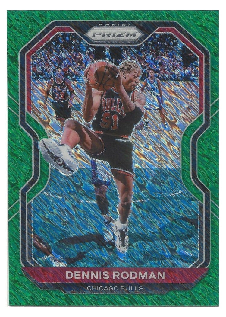 2020-21 Panini Prizm Base Set Dennis Rodman #166 card