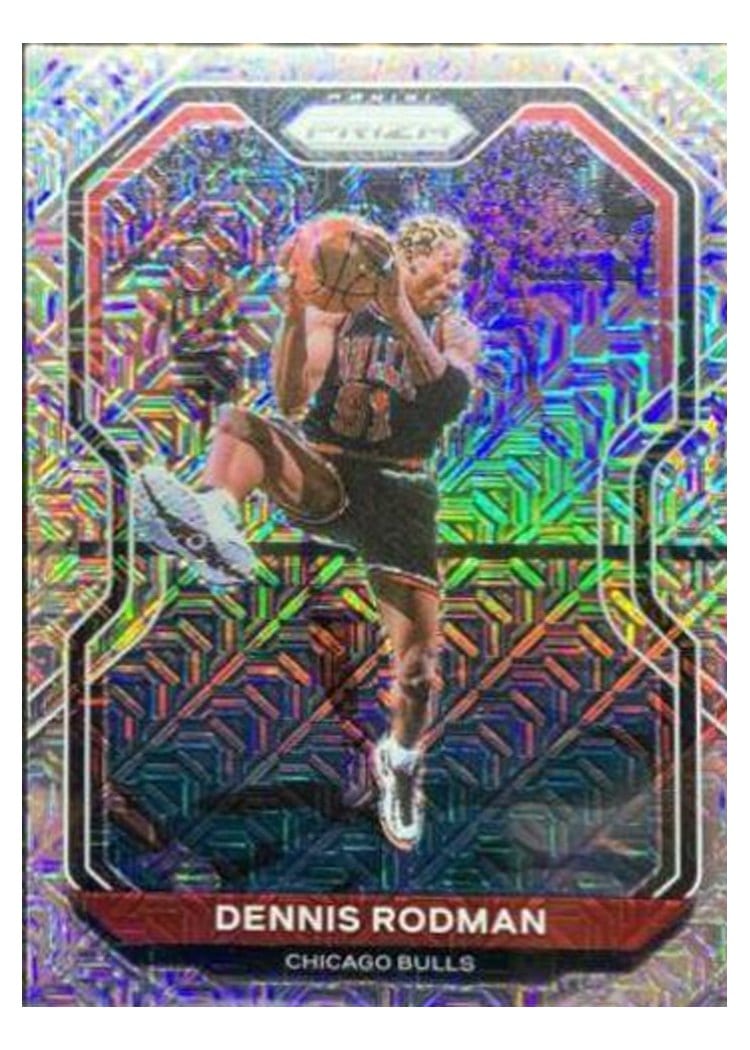 2020-21 Panini Prizm Base Set Dennis Rodman #166 card