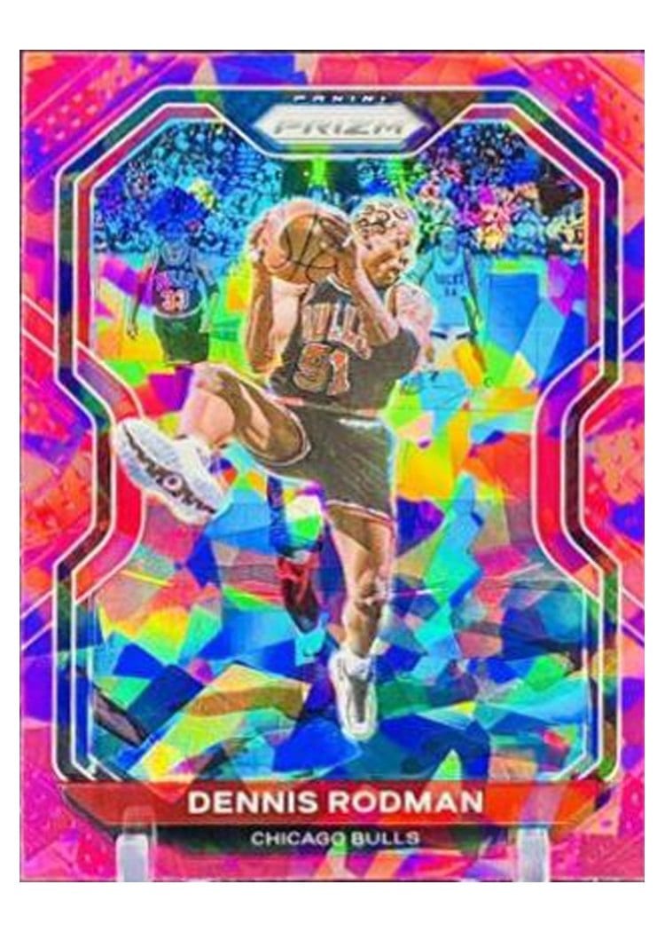 2020-21 Panini Prizm Base Set Dennis Rodman #166 card