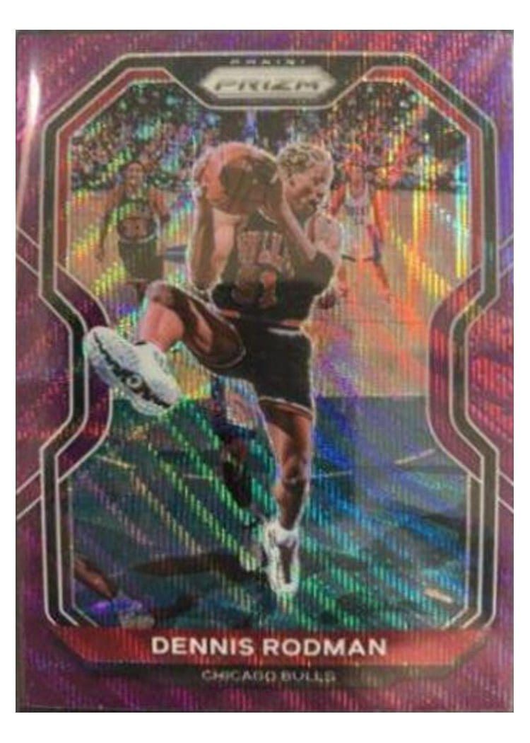 2020-21 Panini Prizm Base Set Dennis Rodman #166 card