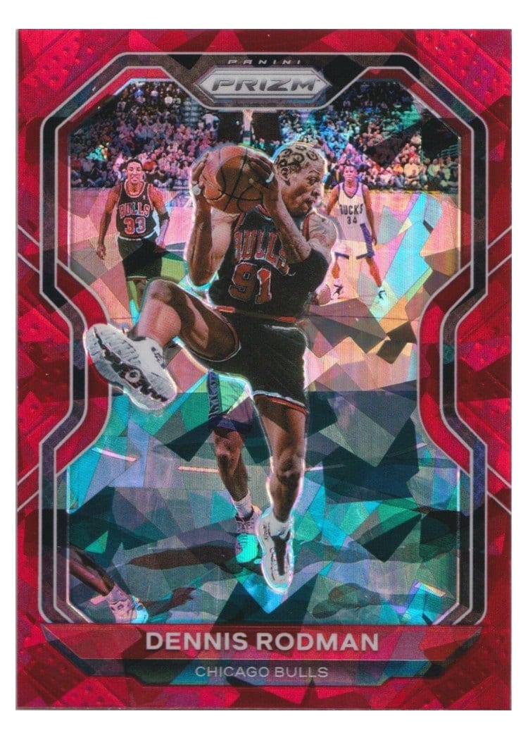 2020-21 Panini Prizm Base Set Dennis Rodman #166 card