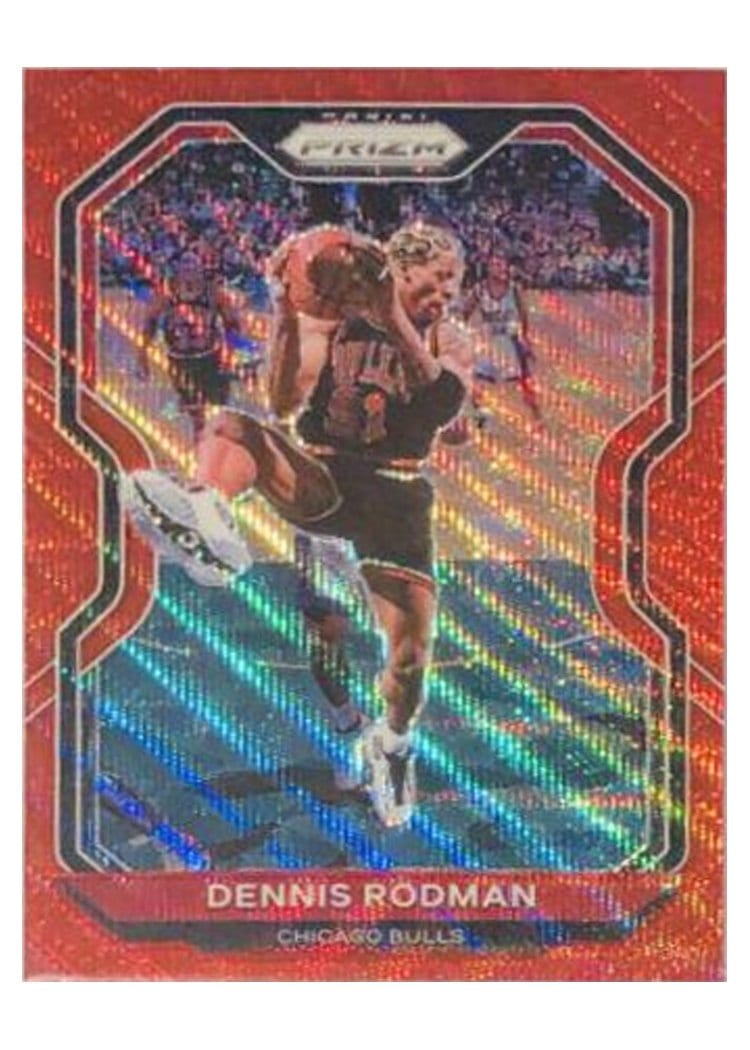 2020-21 Panini Prizm Base Set Dennis Rodman #166 card