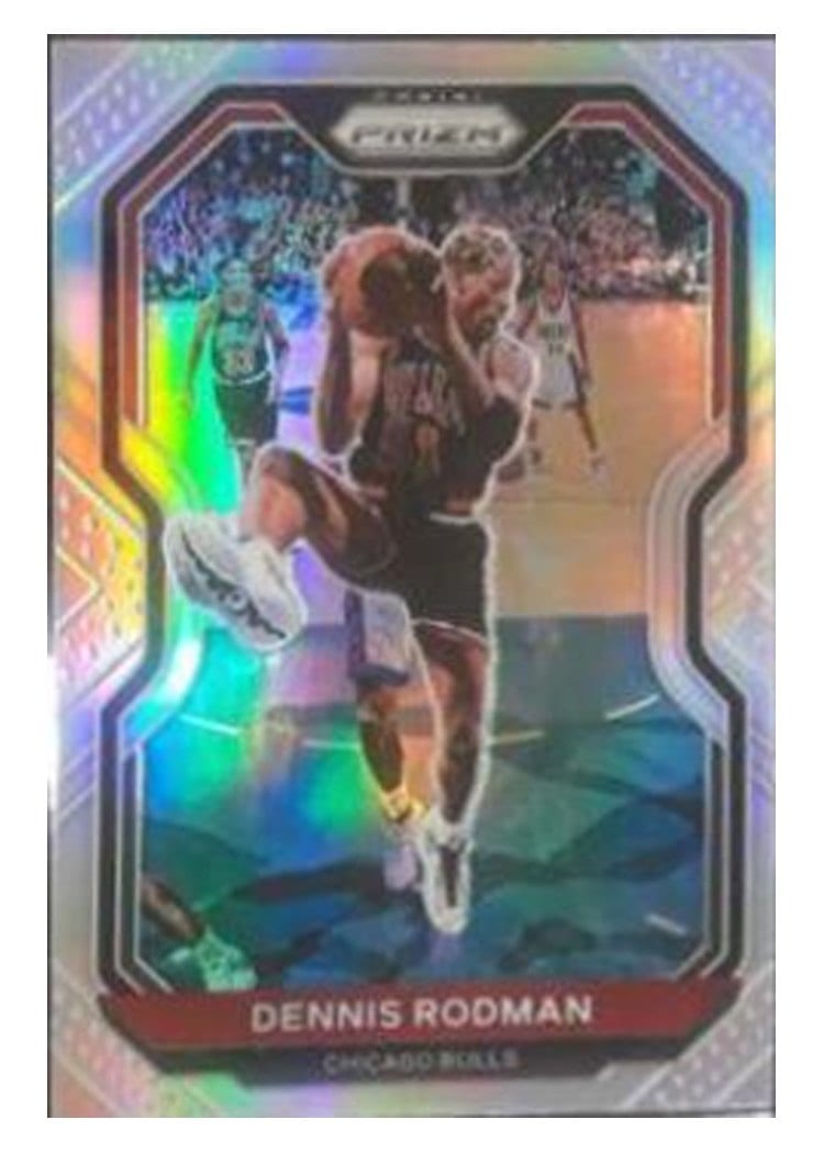 2020-21 Panini Prizm Base Set Dennis Rodman #166 card