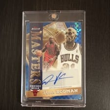 2025-26 Finest Masters Autographs Dennis Rodman #MA-DR card