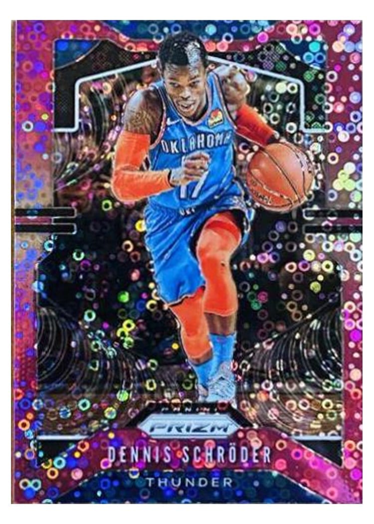 2019-20 Panini Prizm Base Set Dennis Schroder #186 card