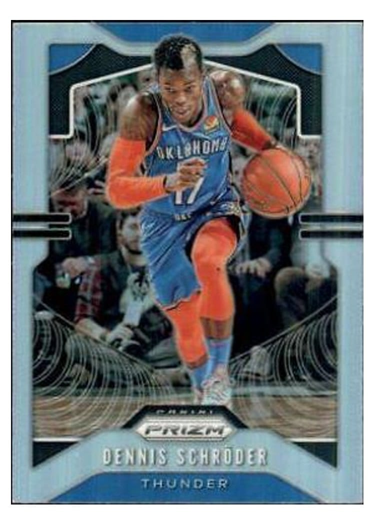 2019-20 Panini Prizm Base Set Dennis Schroder #186 card