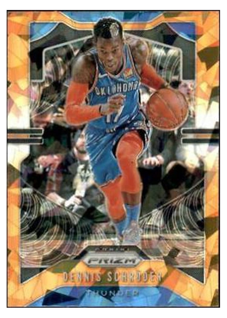 2019-20 Panini Prizm Base Set Dennis Schroder #186 card
