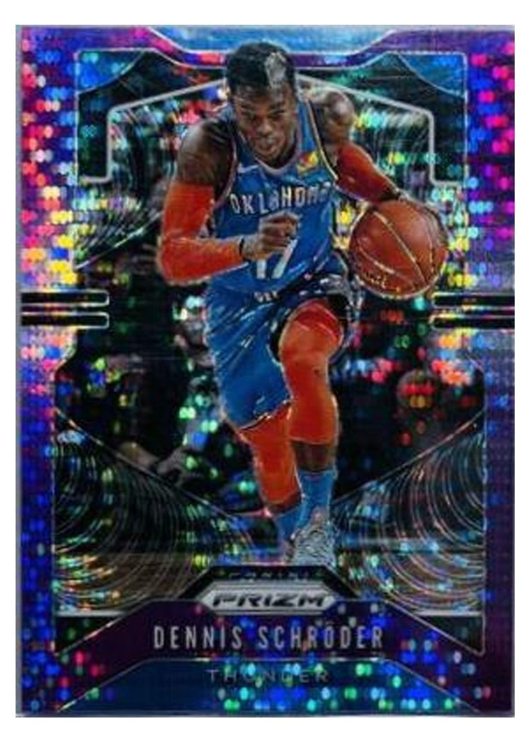 2019-20 Panini Prizm Base Set Dennis Schroder #186 card