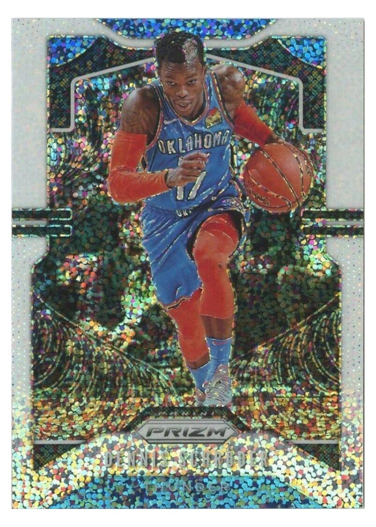 2019-20 Panini Prizm Base Set Dennis Schroder #186 card