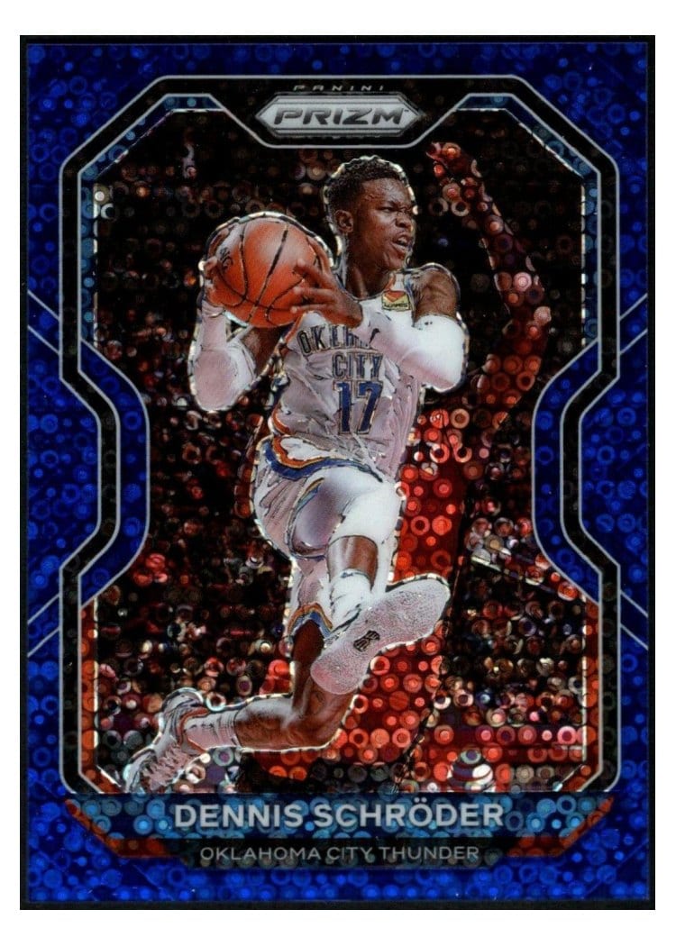 2020-21 Panini Prizm Base Set Dennis Schroder #128 card