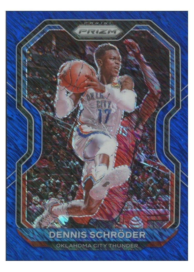2020-21 Panini Prizm Base Set Dennis Schroder #128 card