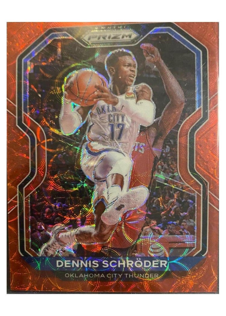 2020-21 Panini Prizm Base Set Dennis Schroder #128 card