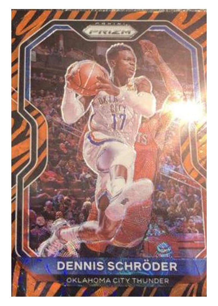 2020-21 Panini Prizm Base Set Dennis Schroder #128 card