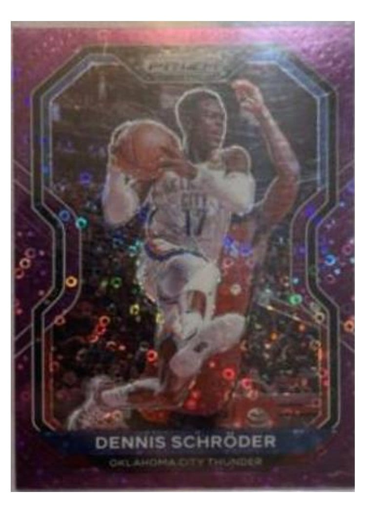 2020-21 Panini Prizm Base Set Dennis Schroder #128 card