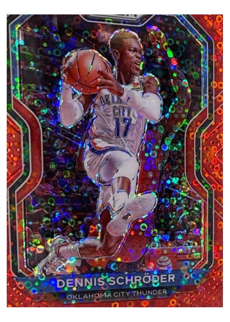 2020-21 Panini Prizm Base Set Dennis Schroder #128 card