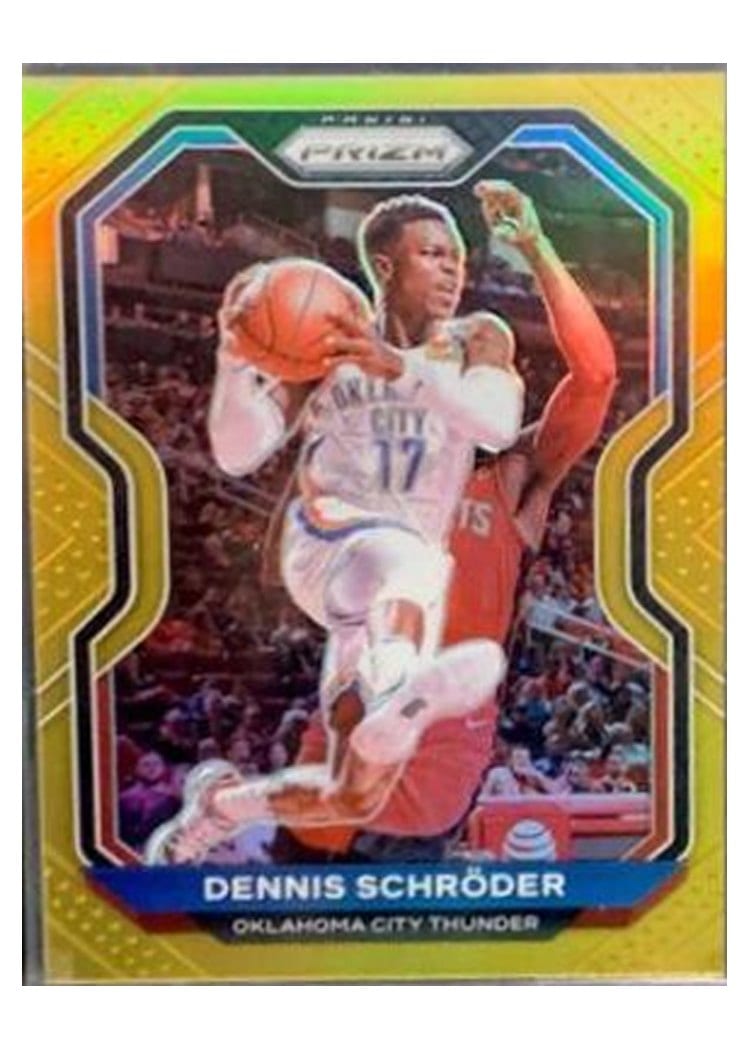 2020-21 Panini Prizm Base Set Dennis Schroder #128 card