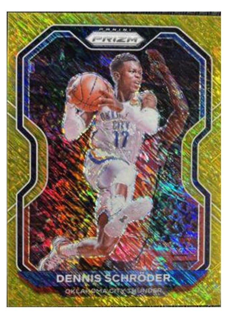 2020-21 Panini Prizm Base Set Dennis Schroder #128 card