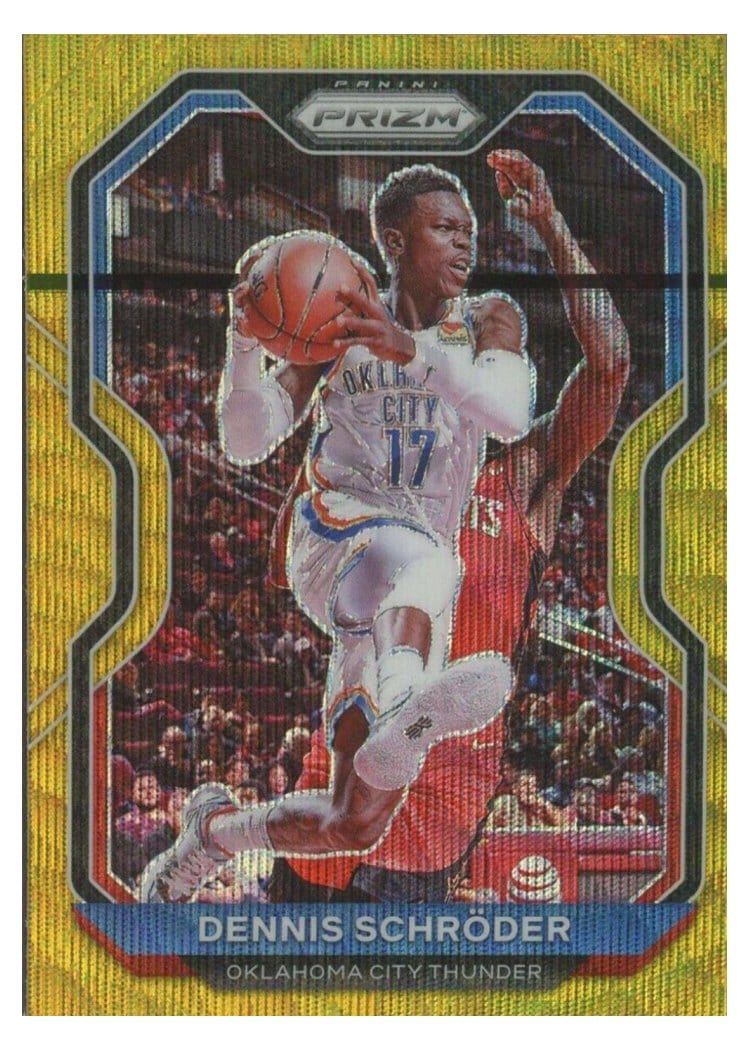 2020-21 Panini Prizm Base Set Dennis Schroder #128 card