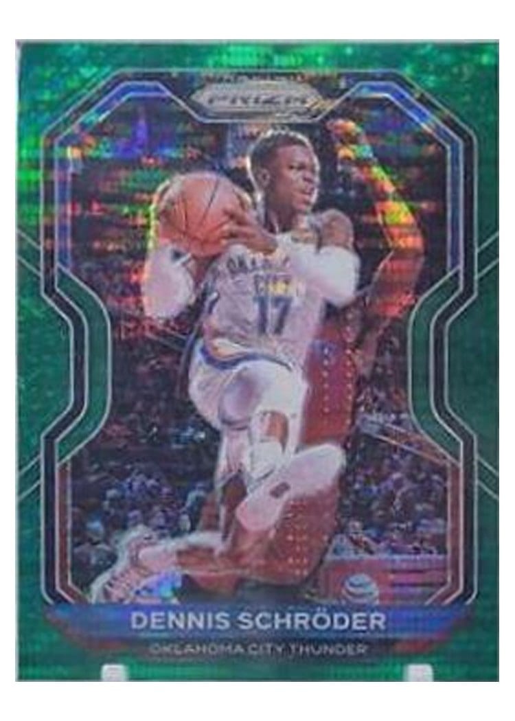 2020-21 Panini Prizm Base Set Dennis Schroder #128 card