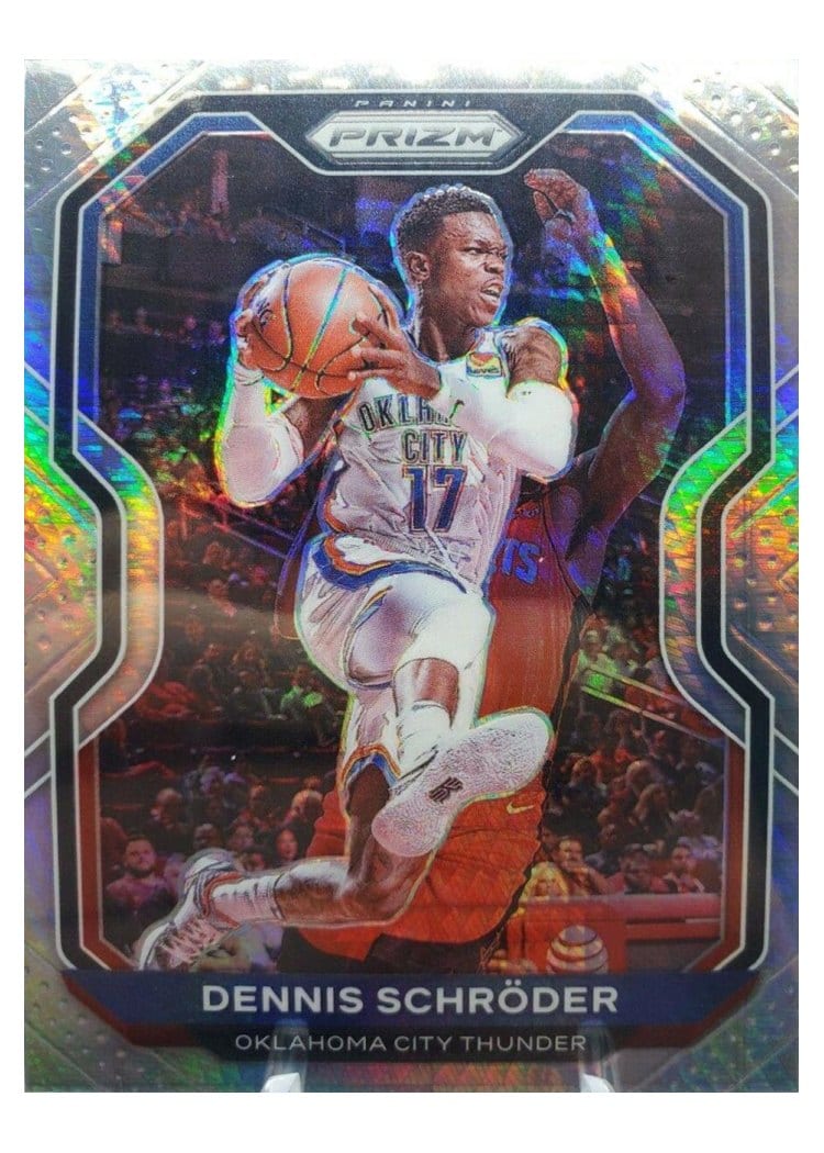 2020-21 Panini Prizm Base Set Dennis Schroder #128 card