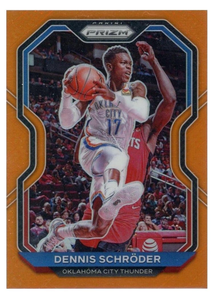 2020-21 Panini Prizm Base Set Dennis Schroder #128 card