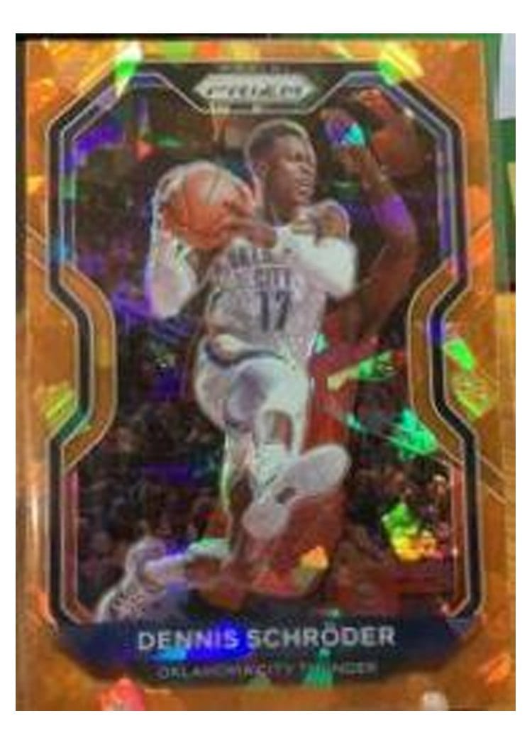 2020-21 Panini Prizm Base Set Dennis Schroder #128 card