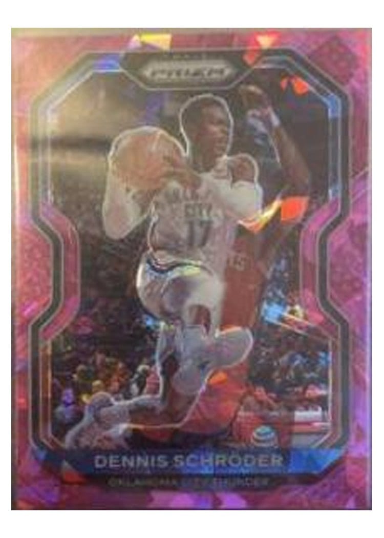 2020-21 Panini Prizm Base Set Dennis Schroder #128 card