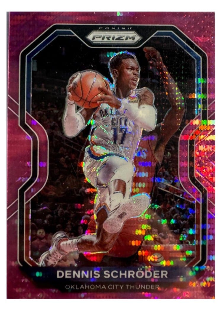 2020-21 Panini Prizm Base Set Dennis Schroder #128 card