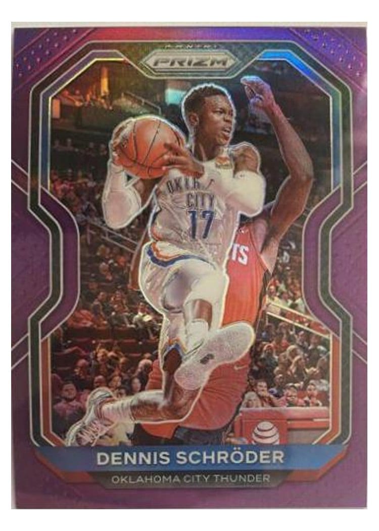 2020-21 Panini Prizm Base Set Dennis Schroder #128 card
