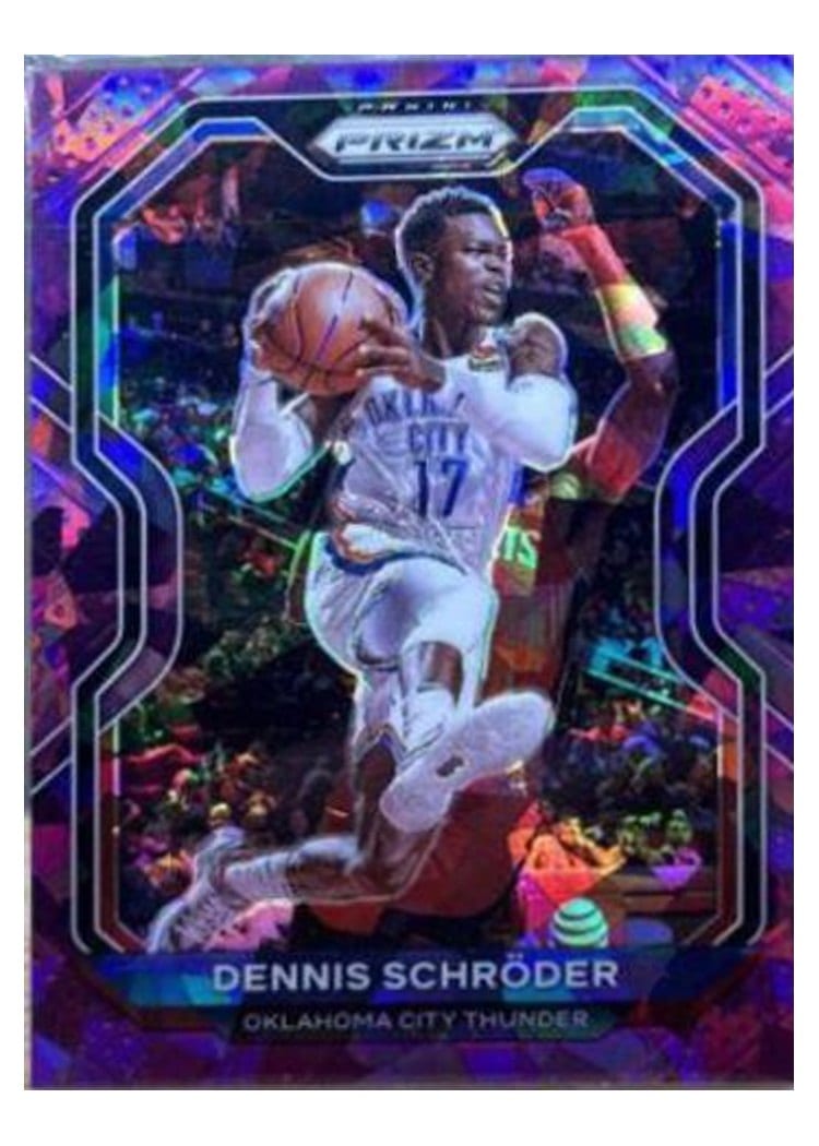 2020-21 Panini Prizm Base Set Dennis Schroder #128 card