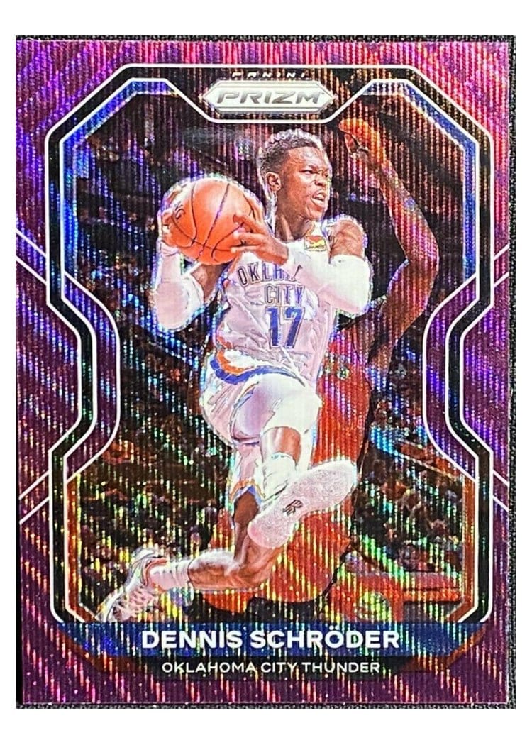 2020-21 Panini Prizm Base Set Dennis Schroder #128 card
