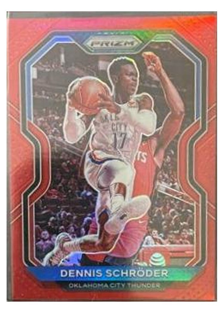 2020-21 Panini Prizm Base Set Dennis Schroder #128 card