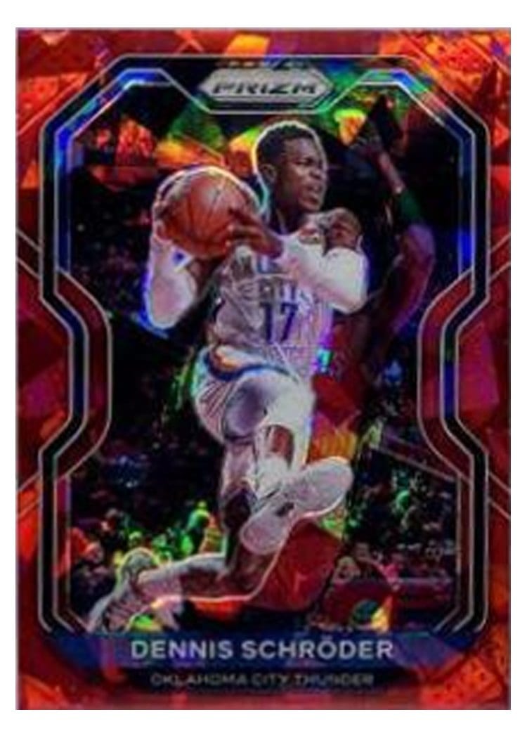 2020-21 Panini Prizm Base Set Dennis Schroder #128 card