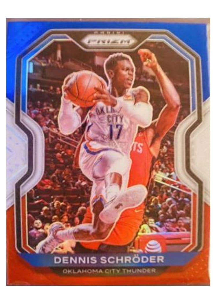 2020-21 Panini Prizm Base Set Dennis Schroder #128 card