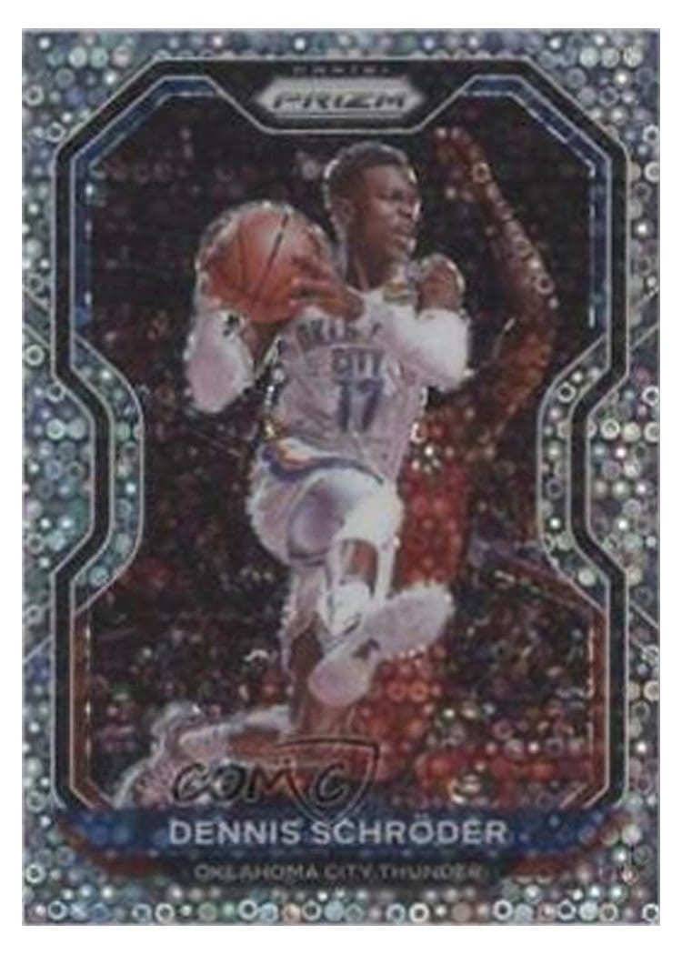 2020-21 Panini Prizm Base Set Dennis Schroder #128 card