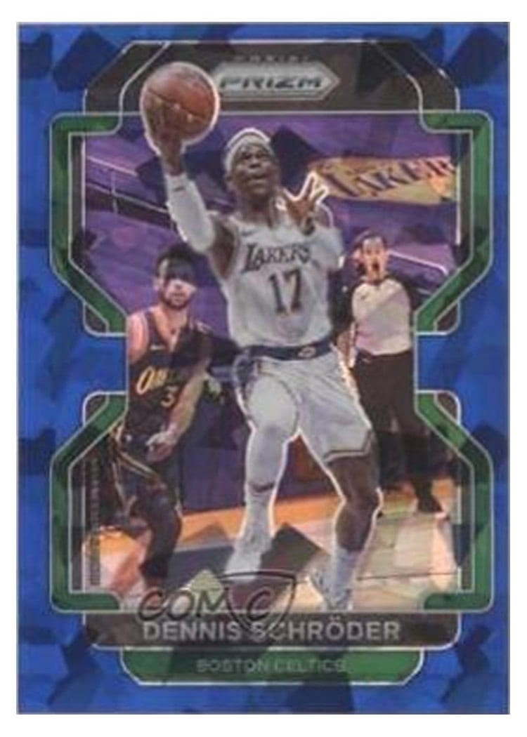 2021-22 Panini Prizm Base Set Dennis Schroder #20 card