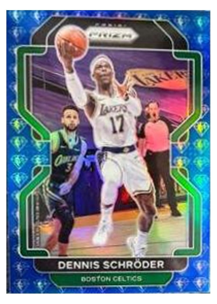 2021-22 Panini Prizm Base Set Dennis Schroder #20 card