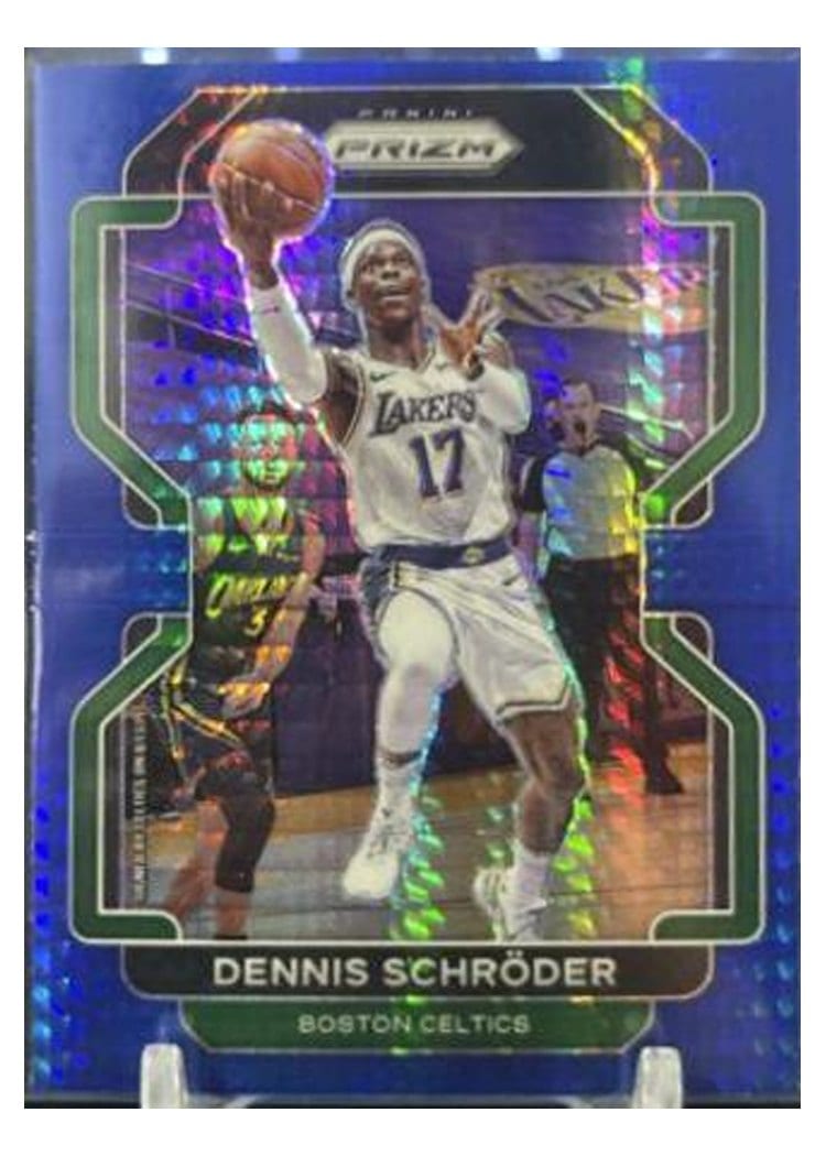 2021-22 Panini Prizm Base Set Dennis Schroder #20 card