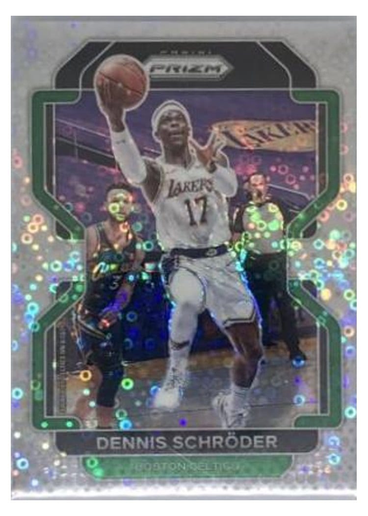 2021-22 Panini Prizm Base Set Dennis Schroder #20 card