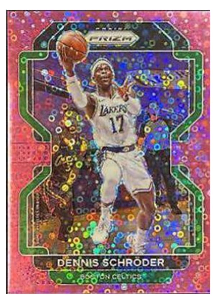 2021-22 Panini Prizm Base Set Dennis Schroder #20 card