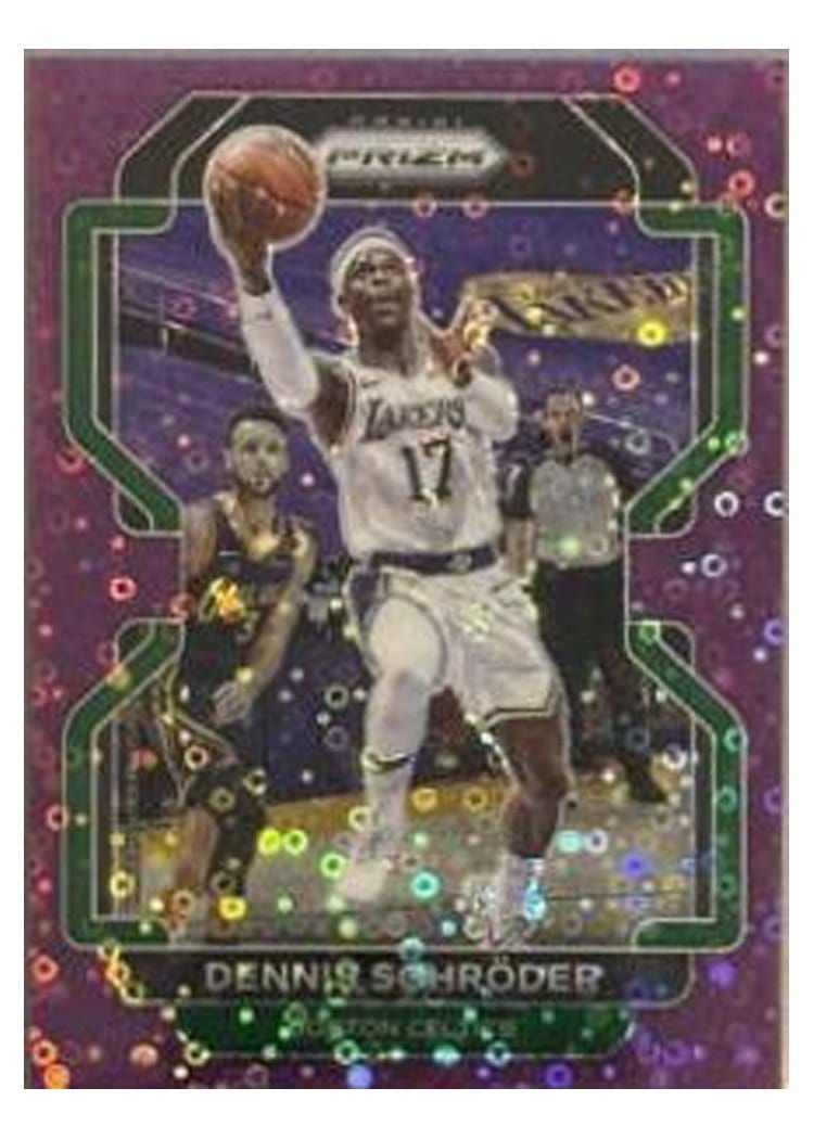 2021-22 Panini Prizm Base Set Dennis Schroder #20 card