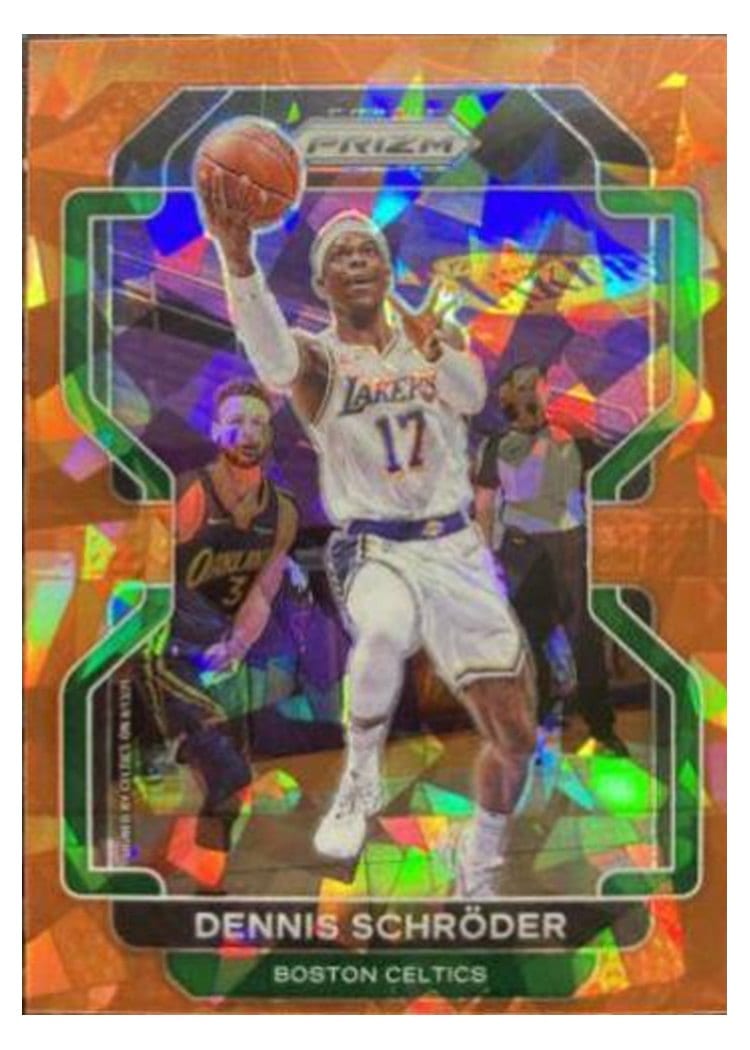2021-22 Panini Prizm Base Set Dennis Schroder #20 card