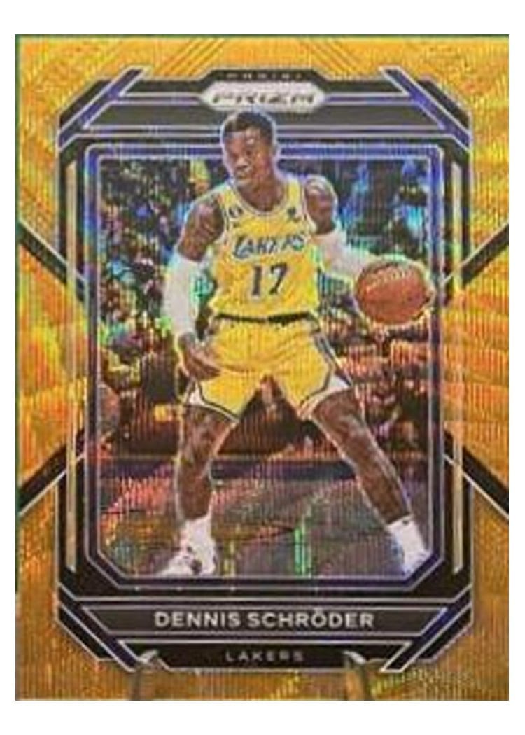 2021-22 Panini Prizm Base Set Dennis Schroder #20 card